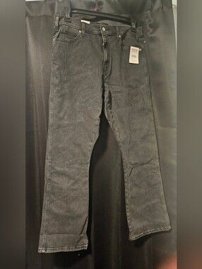 Women's Black High-Rise Kick Boot Jeans